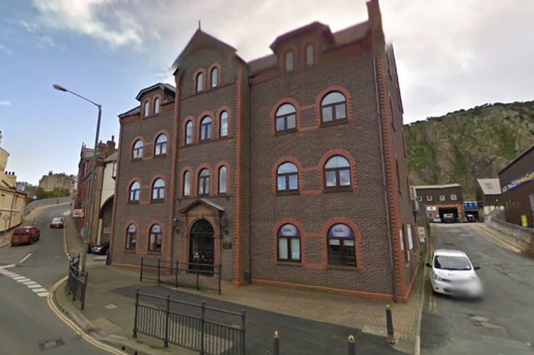 Murdoch House on South Quay, Douglas