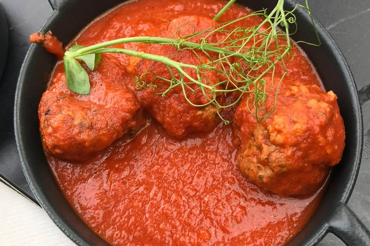 Meatballs at Frank Matcham's