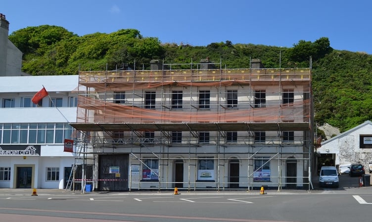 Tramway Terrace on Douglas Promenade