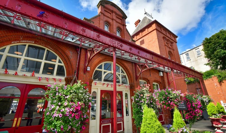 The Tickethall at Douglas Railway Station