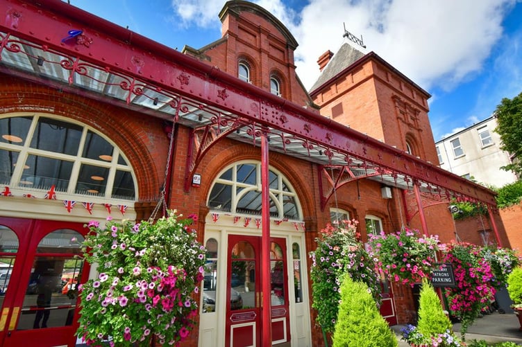 The Tickethall at Douglas Railway Station