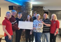 Club’s mhelliah raises funds for disabled riding charity
