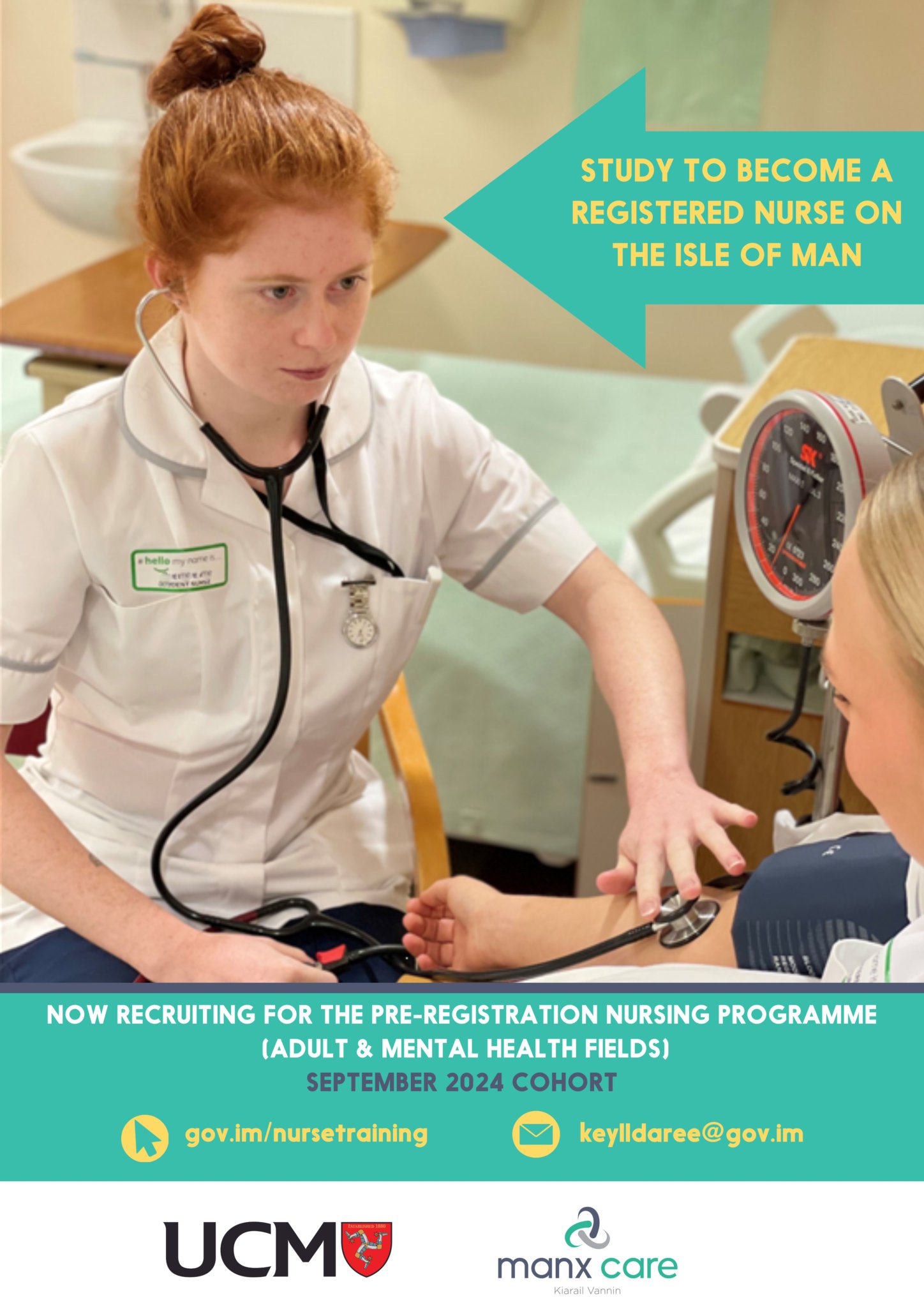 Isle of Man Government: Are you considering a career in nursing on the Isle of Man?