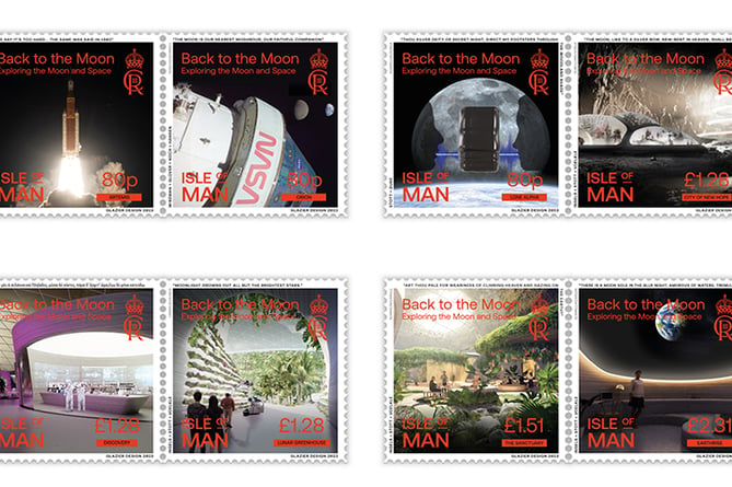 IOMPO Back to the Moon stamps 