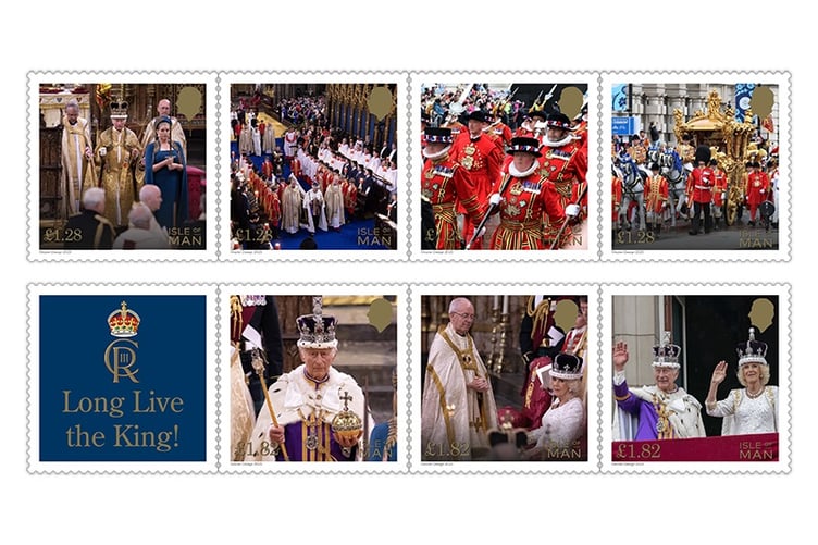Seven new stamps recognise the Coronation