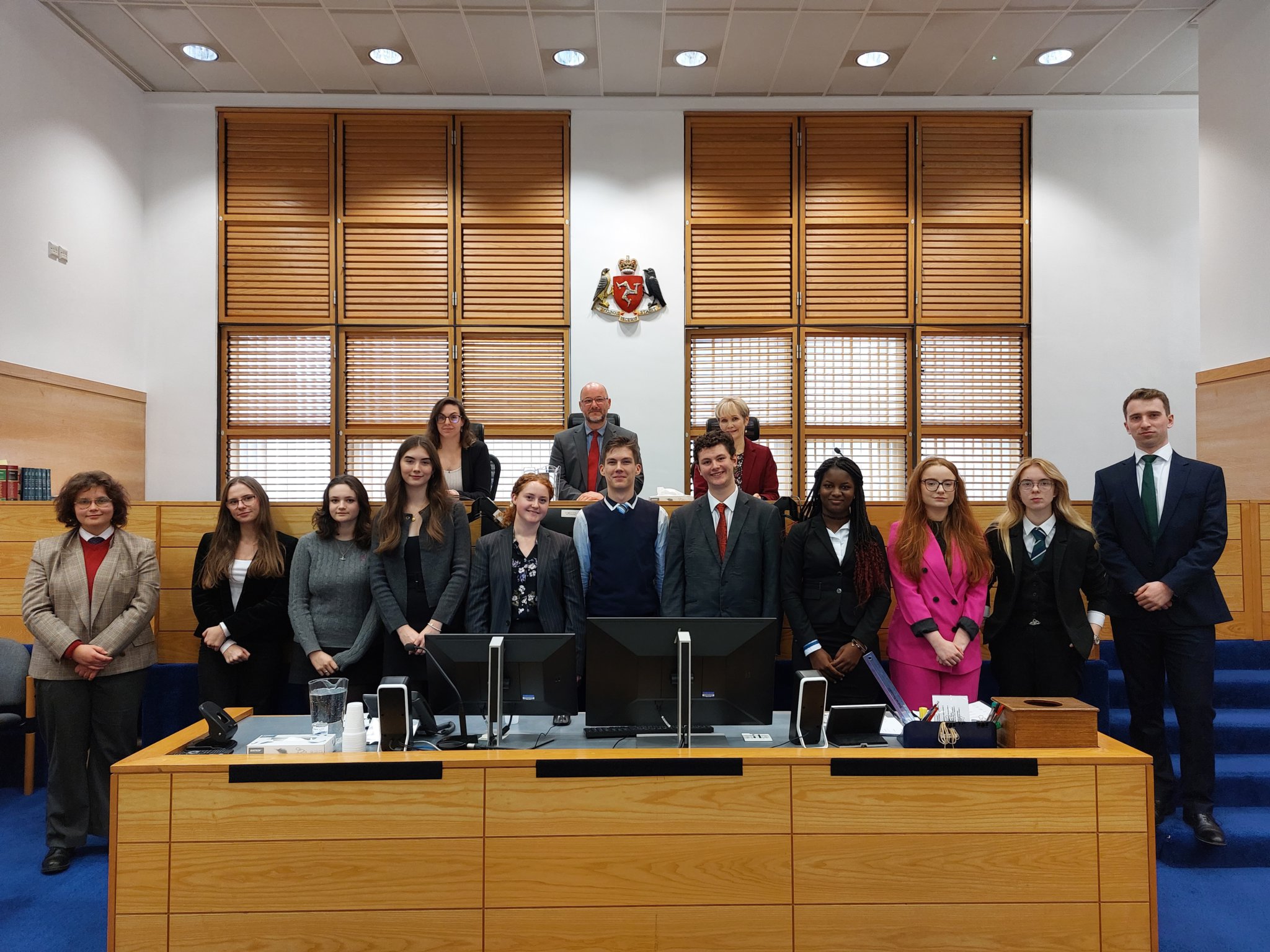 Sixth formers take part in first ever mock court competition