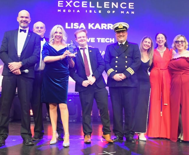 Watch as Love Tech win 'Education Initiative' award at Isle of Man AfE