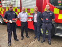 Insurers donate smoke detectors to help with fire service initiative