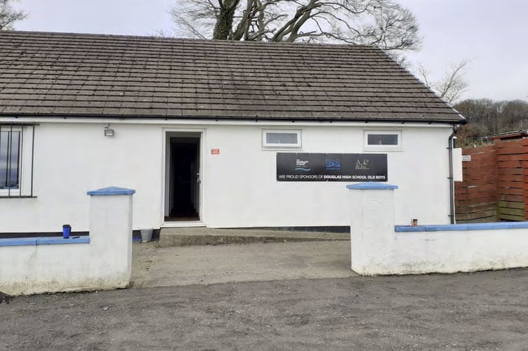 Douglas High School Old Boys AFC clubhouse at Blackberry Lane