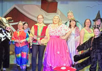 Giant team effort for a giant panto