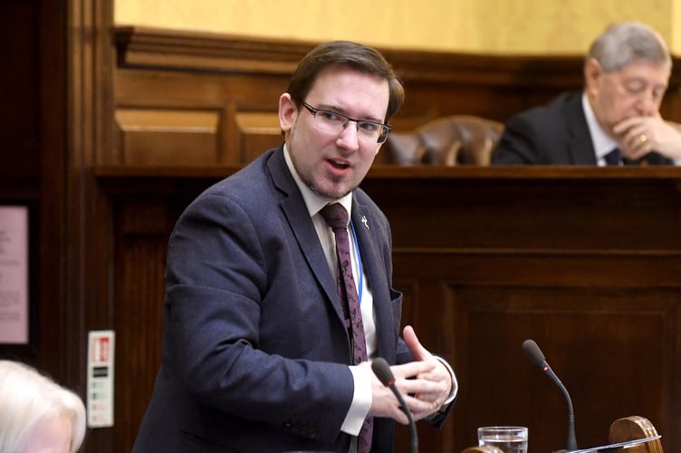 The November sitting of Tynwald court - Lawrie Hooper MHK