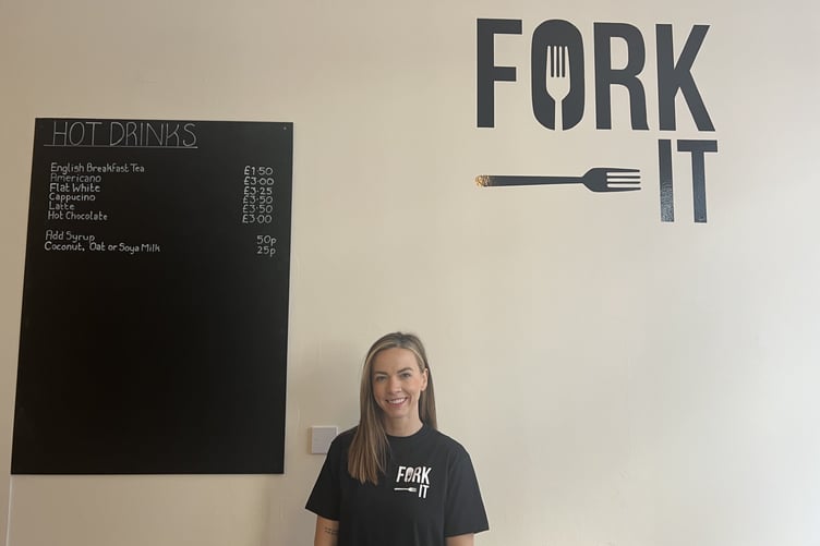 Sarah Jones, owner of new cafe Fork It on Victoria Street