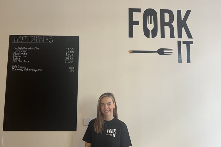 Sarah Jones, owner of new cafe Fork It on Victoria Street