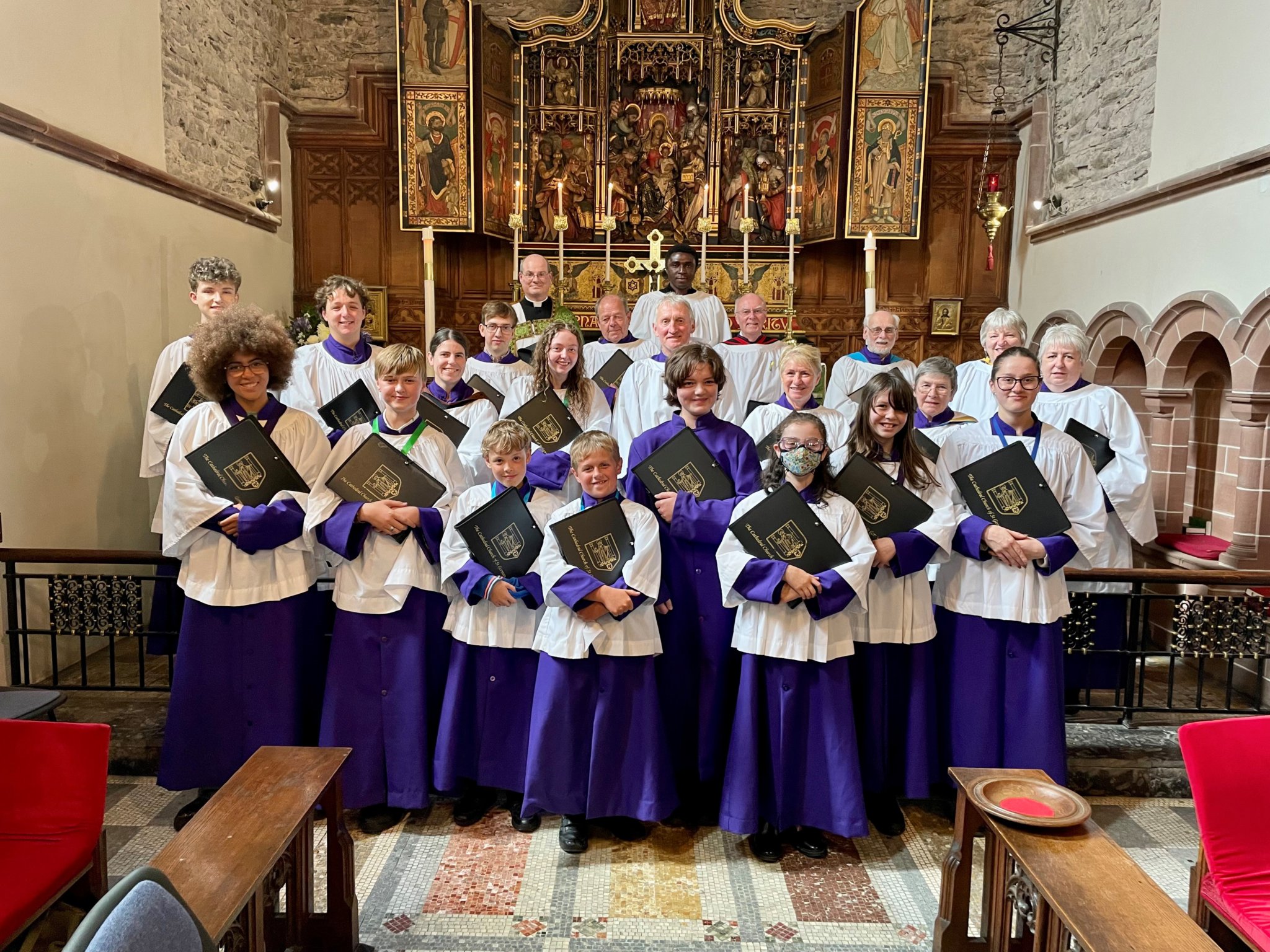 Cathedral in chapel for carols