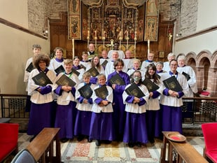 Cathedral in chapel for carols