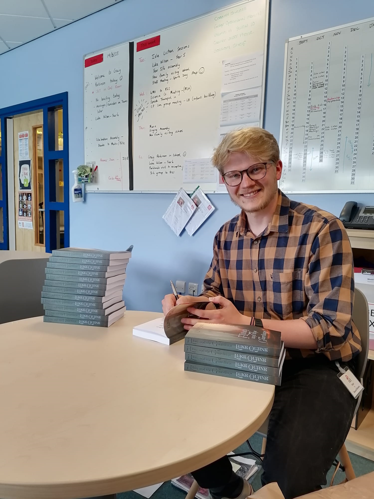 Manx author releases fantasy novel after 'successful' first two titles