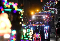 Where and when can I watch the Christmas Tractor Run this weekend?