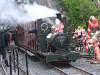 All aboard! Santa trains ready to go