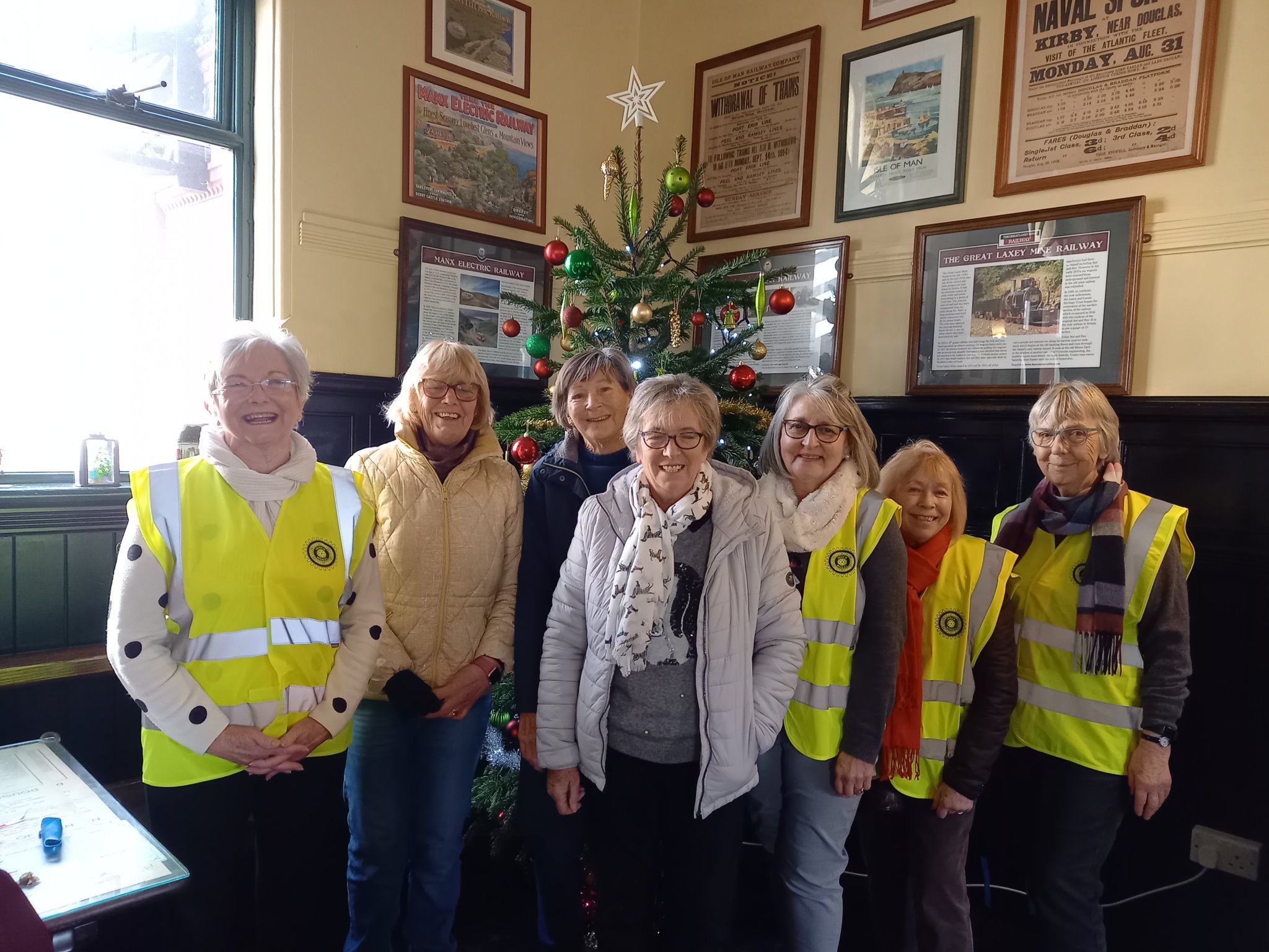 Christmas celebrated by two island community clubs