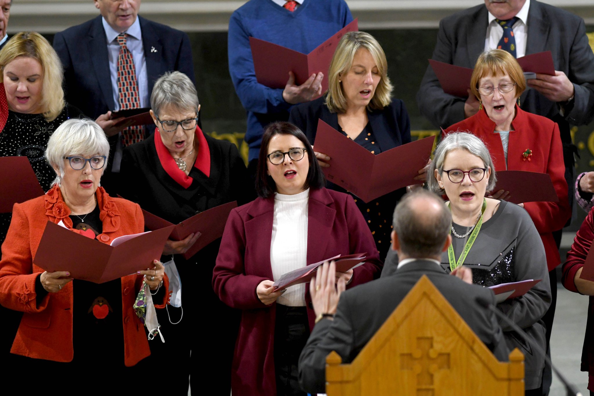 Join festive carolling at St George's and enjoy a mince pie at Tynwald