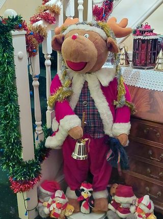 Rudolph standing proud.