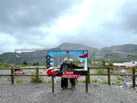 Gran 'put out of her comfort zone' to take on world's fastest zip line