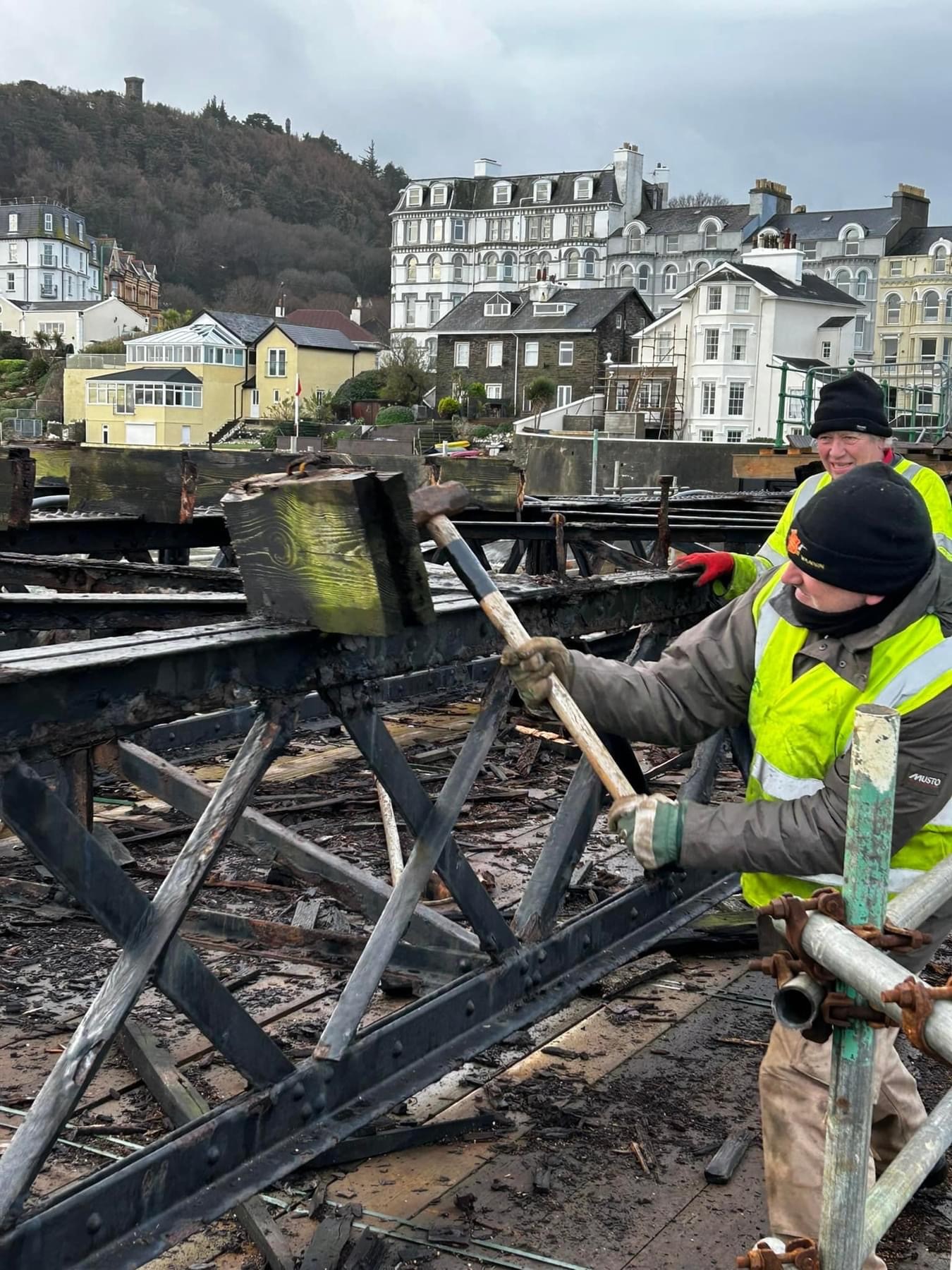 Pier surveys for next bays