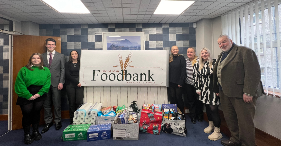 Legal firm donates to food bank ahead of Christmas