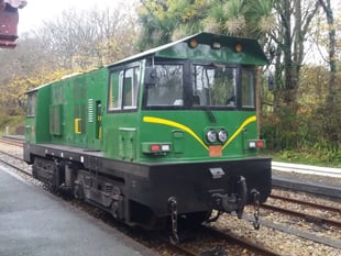 Troubled diesel loco dubbed 'The Cabbage' is back on the tracks