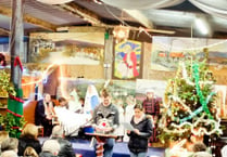 Barn hosts nativity service in Glen Maye