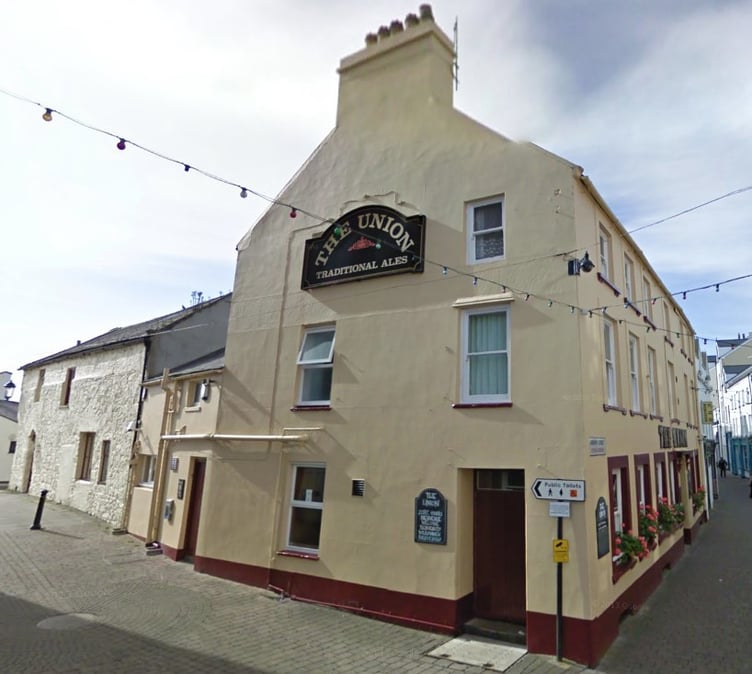 Union pub in Castletown