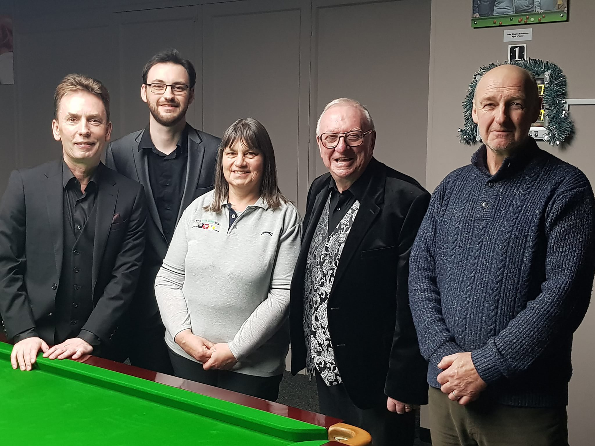 Former world champions Doherty and Taylor guest star at Cue Zone