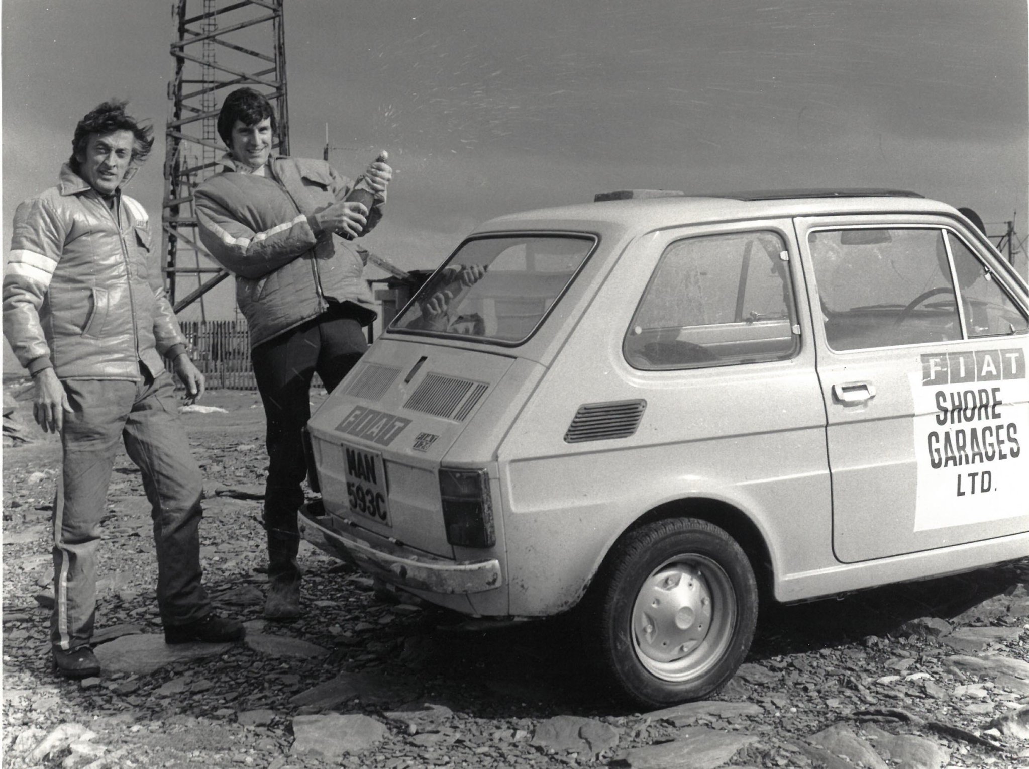 The man who drove to the top of Snaefell in a tiny Fiat
