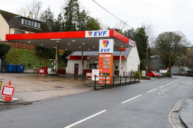 EVF Petrol station, Laxey