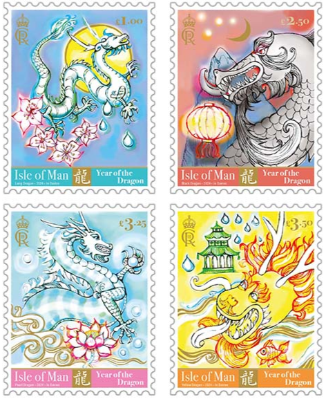 Stamps issued to celebrate Chinese New Year