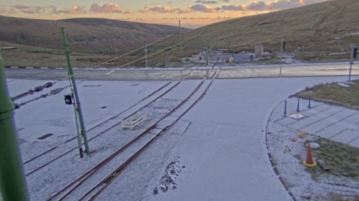 View from the Bungalow (Laxey Valley) this morning