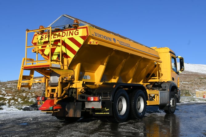 Department of Infrastructure gritter