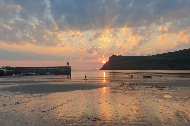 Julian Barton, Port Erin sunset