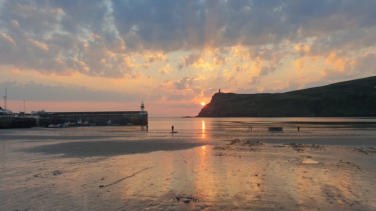 Julian Barton, Port Erin sunset