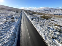 Amber weather warning with a foot of snow possible on higher ground