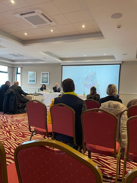 The Ramsey boundary extension public inquiry held at Ramsey Park Hotel