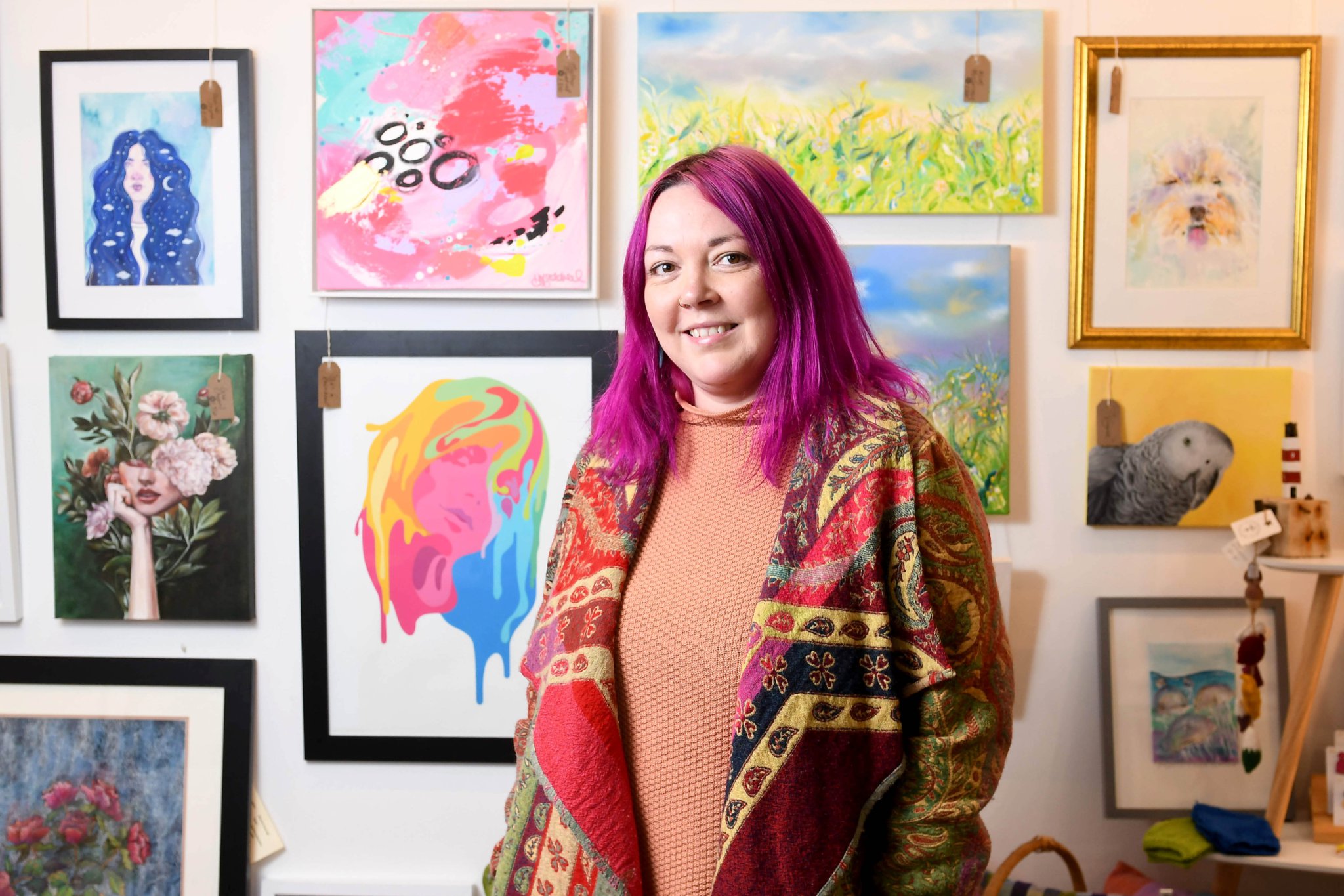 Leanne's new gallery in north is committed to showcasing island talent