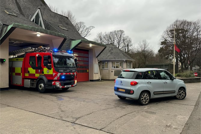 The Isle of Man Fire and Rescue service are asking motorists not to use their forecourt as a turning circle