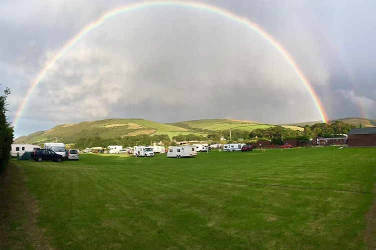 Ballamoar Campsite in Ballaugh