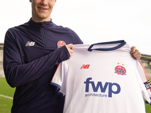 Adam Long scores in Fylde's pre-season friendly win over Blackpool
