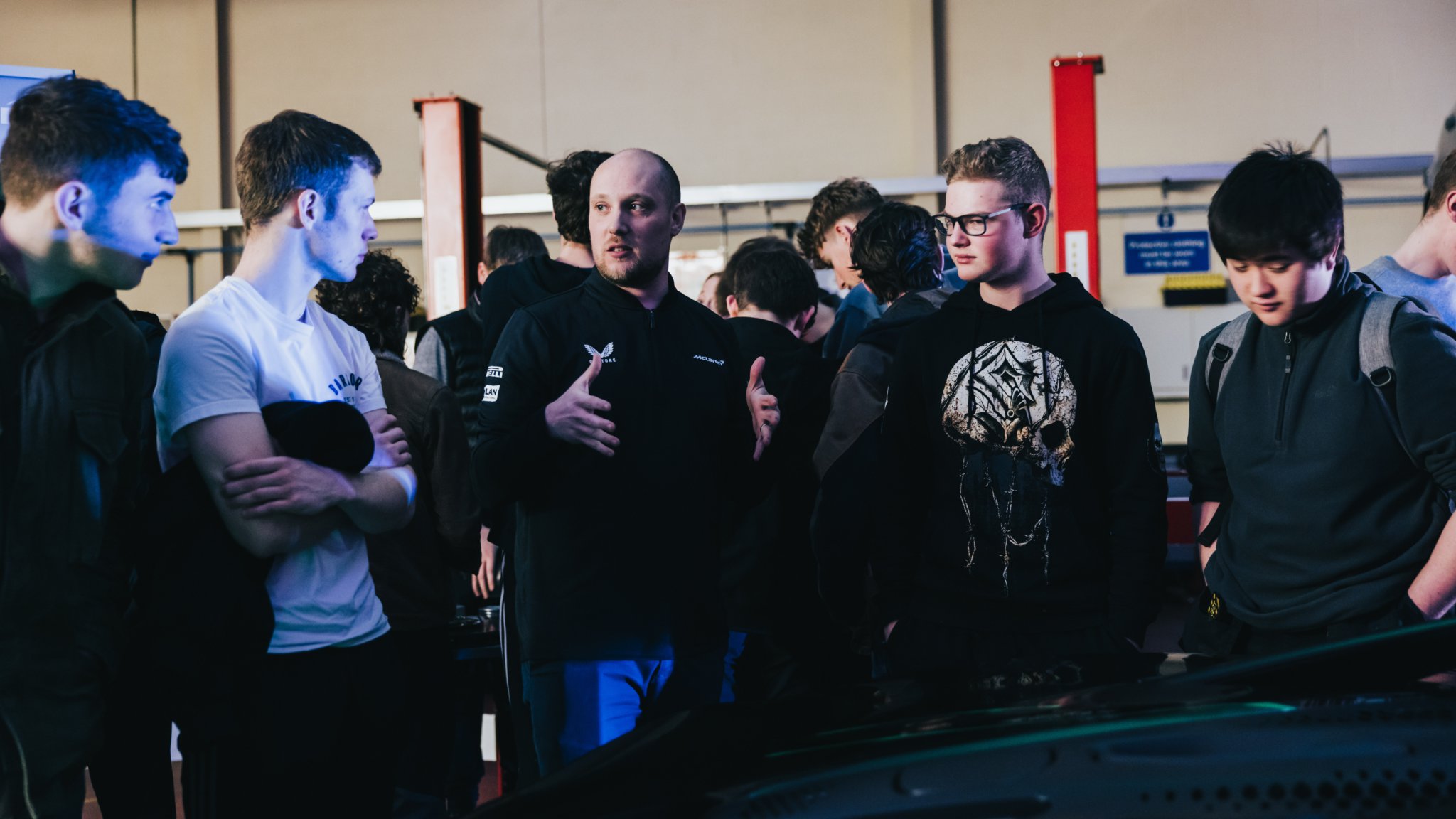 Pictures show McLaren team's supercar visit to the Isle of Man