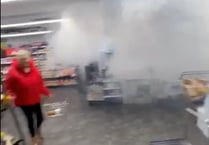 Tesco incident LIVE as video shows smoke filling new store