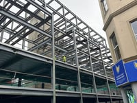 Dormant building site springs to life as workmen spotted on 'Big Grid'