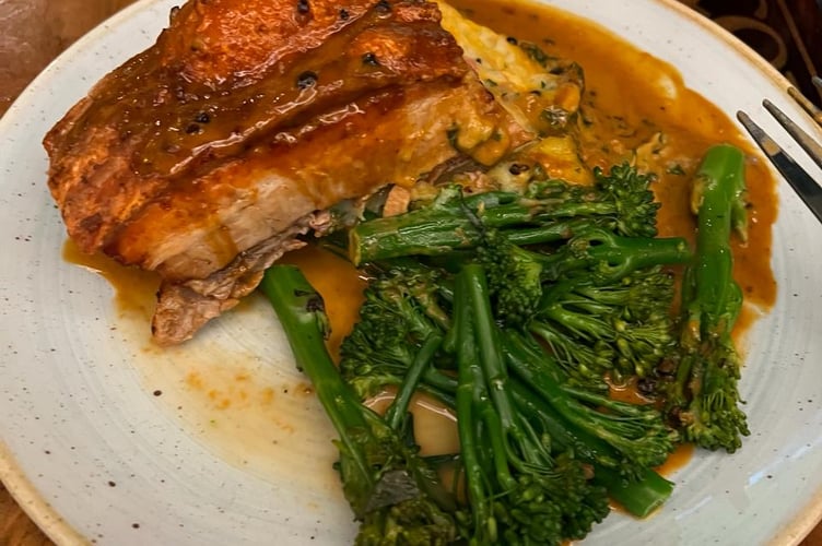 The pork belly at 1886