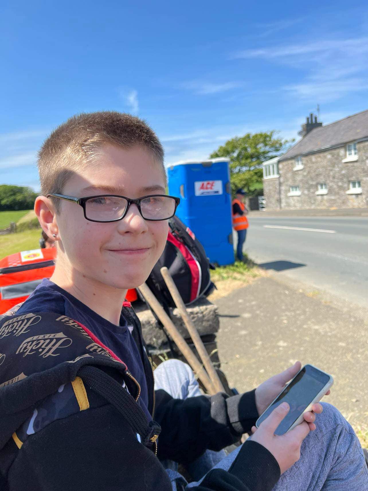 Teen hailed a hero after he noticed smell of gas on his paper round